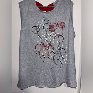 Disney Minnie Mouse Ears Tank Top Size 1X